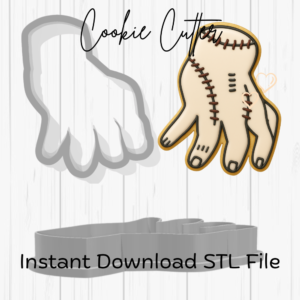 Thing Hand Instant Download STL File