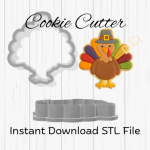 turkey 1 Instant Download STL File