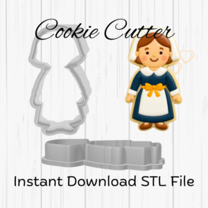 Pilgrim Woman 3.5 in Cookie cutter